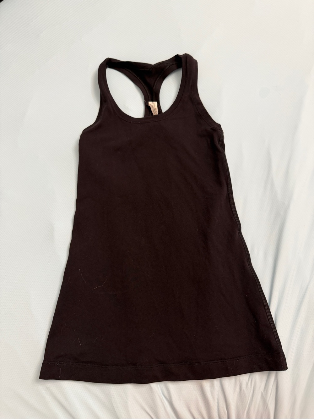 lululemon athletica Black Racerback Tank Dress